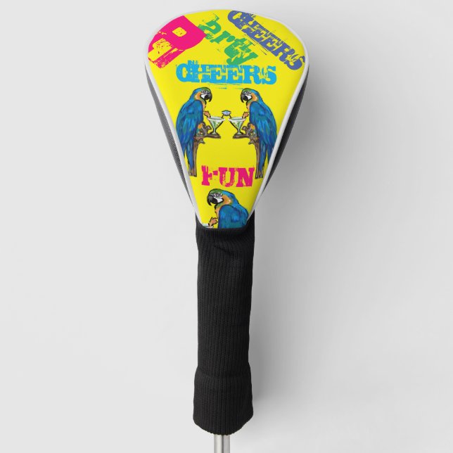 PARROTS GOLF HEAD COVER (Front)