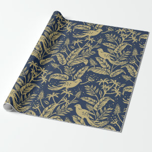 Parrots in the Forest Wrapping Paper