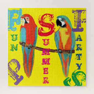 PARROTS JIGSAW PUZZLE