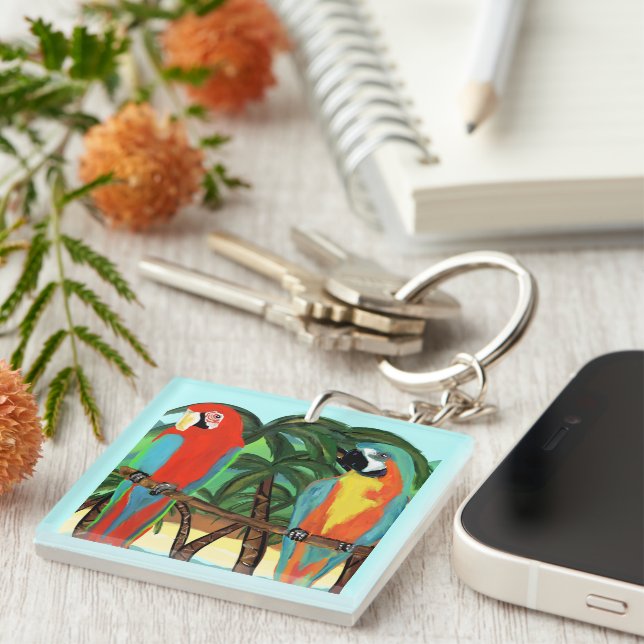 PARROTS KEY RING (Front Right)