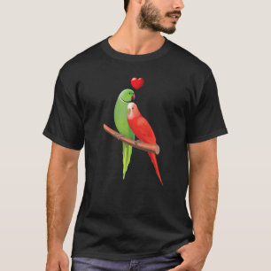 Parrots Lovebirds Exotic Bird Ara Macaw Cockatoo Z T-Shirt