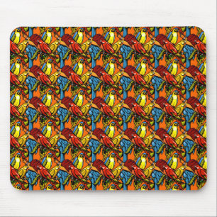 Parrots Mouse Mat