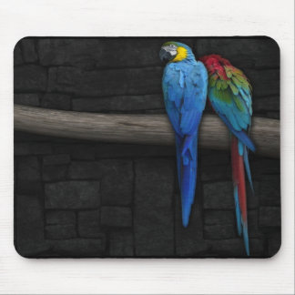 parrots mouse mat