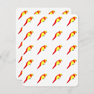 Parrots Note Cards