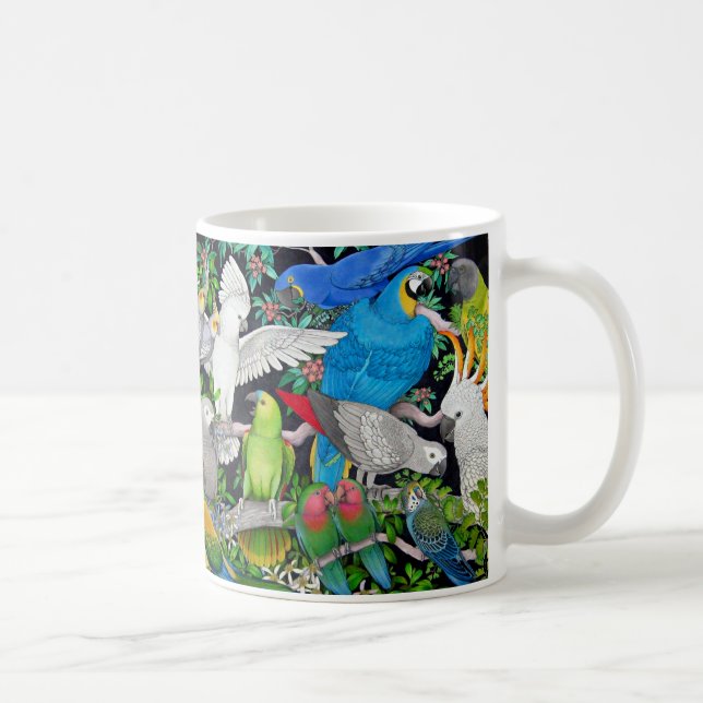 Parrots of the World Mug (Right)