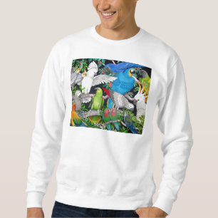 Parrots of the World Sweatshirt