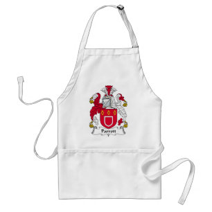 Parrott Family Crest Standard Apron