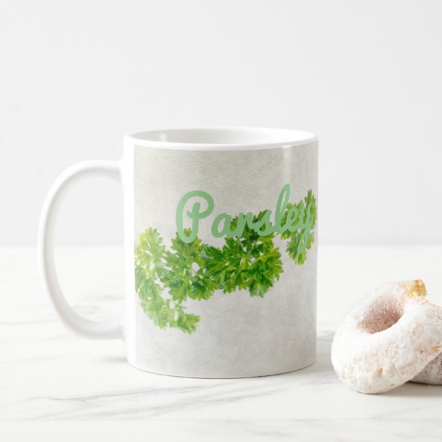 Parsley Coffee Mug (With Donut)