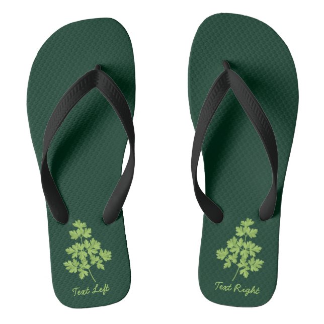 Parsley Flip Flops (Footbed)