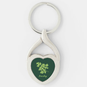Parsley Key Ring