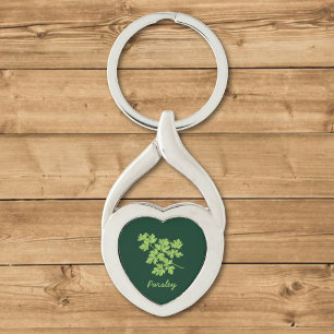 Parsley Key Ring