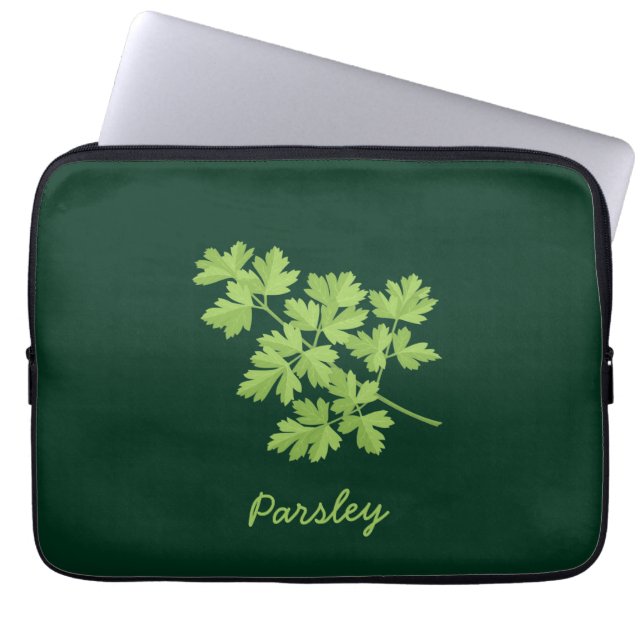 Parsley Laptop Sleeve (Front)