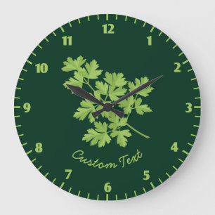 Parsley Large Clock