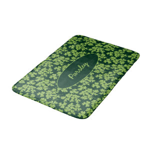 Parsley Pattern Bath Mat