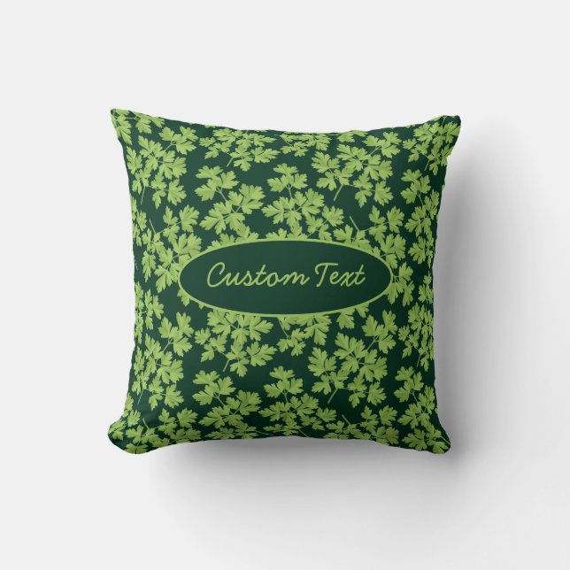 Parsley Pattern Cushion (Front)