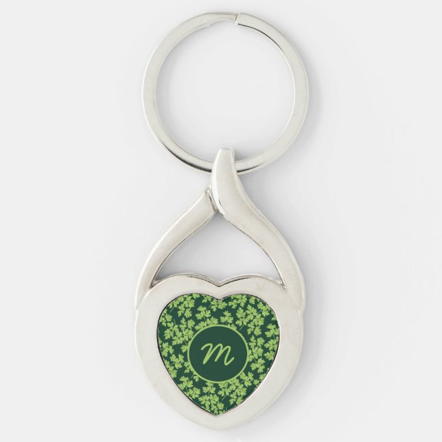 Parsley Pattern Key Ring (Front)