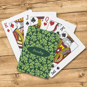 Parsley Pattern Playing Cards