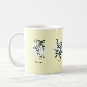Parsley Sage Rosemary & Thyme Herbs Coffee Mug