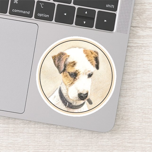 Parson Jack Russell Terrier Painting - Dog Art (Detail)