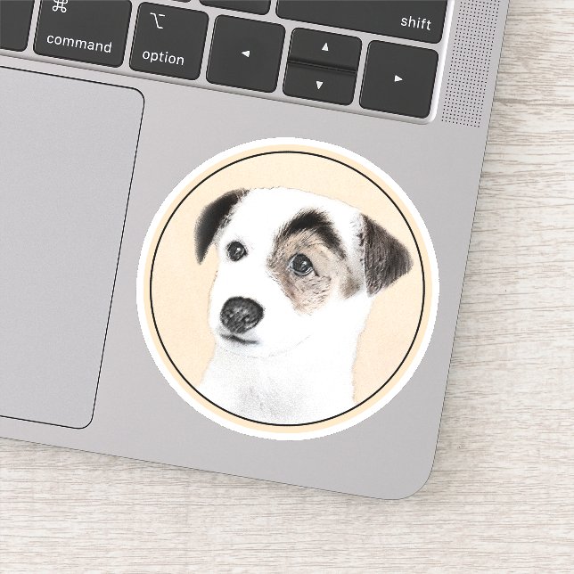 Parson Jack Russell Terrier Painting - Dog Art (Detail)