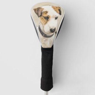 Parson Jack Russell Terrier Painting - Dog Art Golf Head Cover