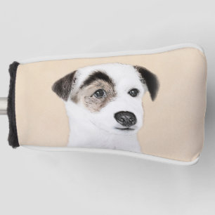Parson Jack Russell Terrier Painting - Dog Art Golf Head Cover