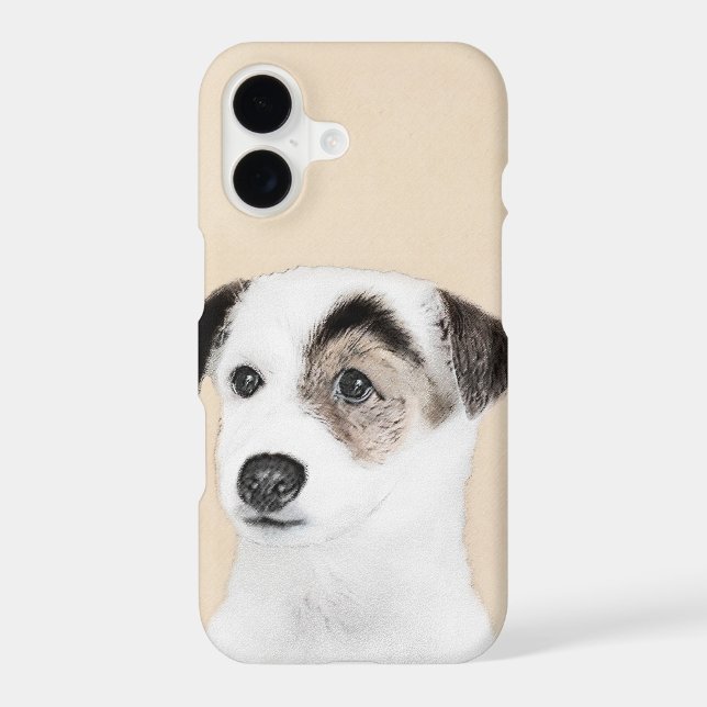 Parson Jack Russell Terrier Painting - Dog Art iPhone Case (Back)
