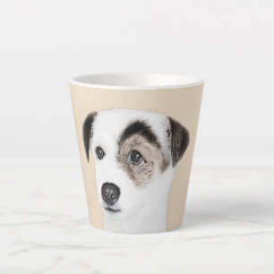 Parson Jack Russell Terrier Painting - Dog Art Latte Mug