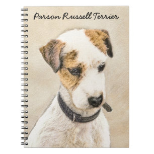 Parson Jack Russell Terrier Painting - Dog Art Notebook