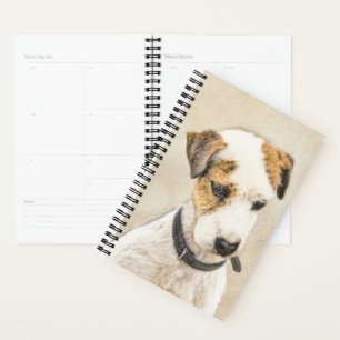 Parson Jack Russell Terrier Painting - Dog Art Planner