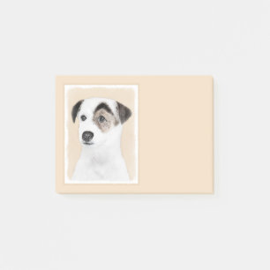 Parson Jack Russell Terrier Painting - Dog Art Post-it Notes