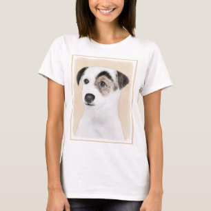 Parson Jack Russell Terrier Painting - Dog Art T-Shirt