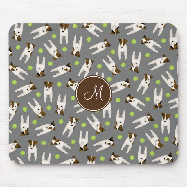 Parson Jack Russell Terriers pattern ANY colour Mouse Mat (Front)