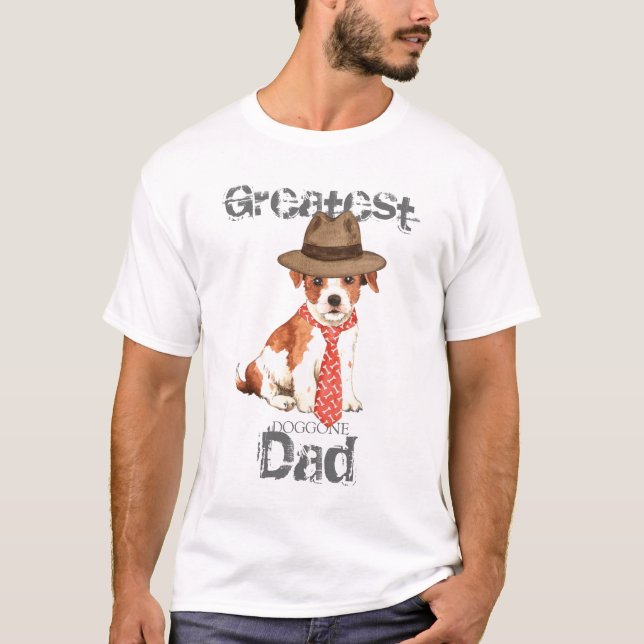 Parson Russell Dad T-Shirt (Front)