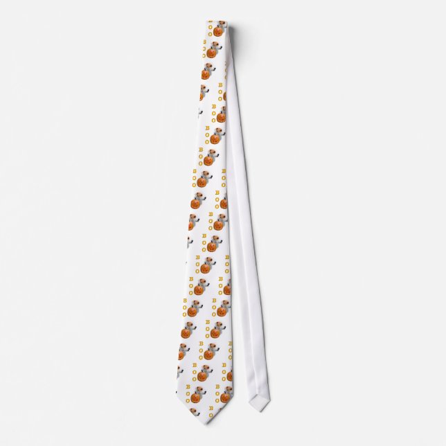Parson Russell Terrier (broken) Boo Tie (Front)