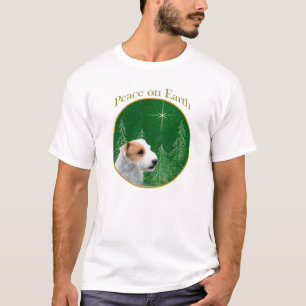 Parson Russell Terrier (broken) Peace T-Shirt