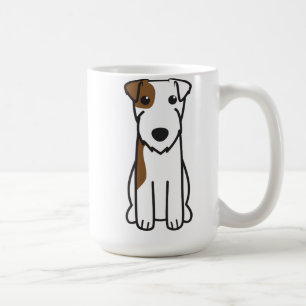 Parson Russell Terrier Dog Cartoon Coffee Mug