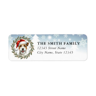 Parson Russell Terrier Dog Return Address Labels