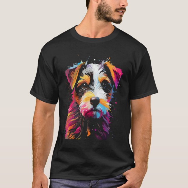 Parson Russell Terrier Puppy T-Shirt (Front)