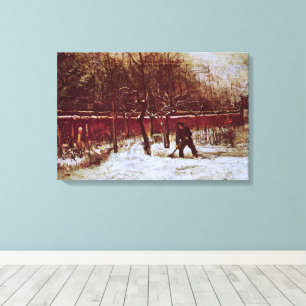 Parsonage Garden at Nuenen by Vincent van Gogh Canvas Print
