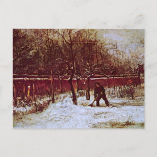 Parsonage Garden at Nuenen by Vincent van Gogh Postcard