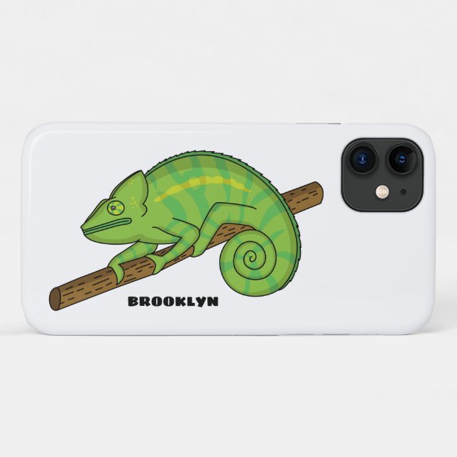 Parson's chameleon illustration Case-Mate iPhone case (Back (Horizontal))