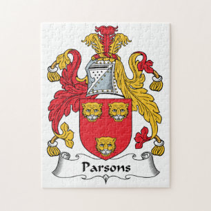 Parsons Family Crest Jigsaw Puzzle