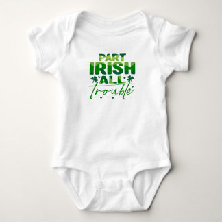  Part Irish All Trouble Baby Bodysuit