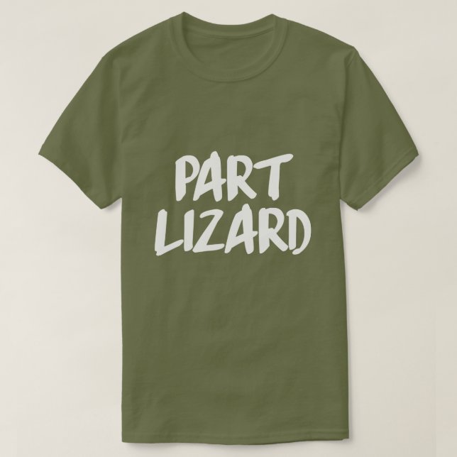 PART LIZARD T-Shirt (Design Front)