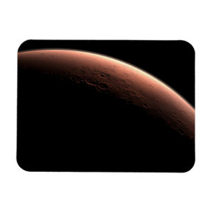 Part Of Mars At The Boundary Of Light And Dark. Magnet
