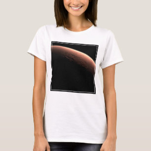 Part Of Mars At The Boundary Of Light And Dark. T-Shirt