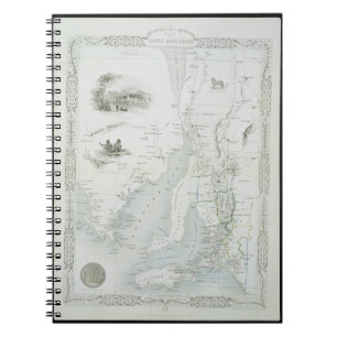 Part of South Australia, from a Series of World Ma Notebook