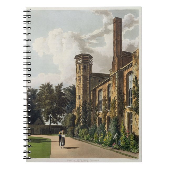 Part of St. Peter's College (Peterhouse) from the Notebook (Front)