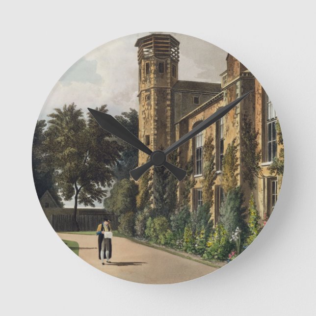 Part of St. Peter's College (Peterhouse) from the Round Clock (Front)